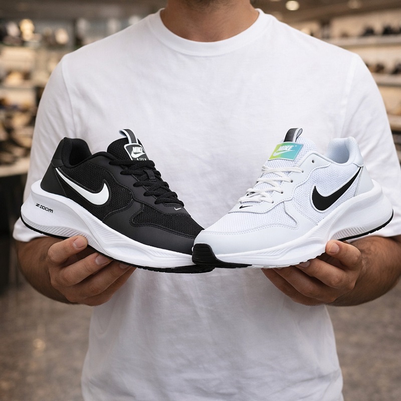 کفش ورزشی مردانه نایکی مدل Zoom-مشکی